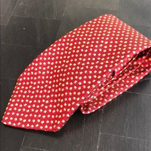 Charvet Place Vendõme silk tie